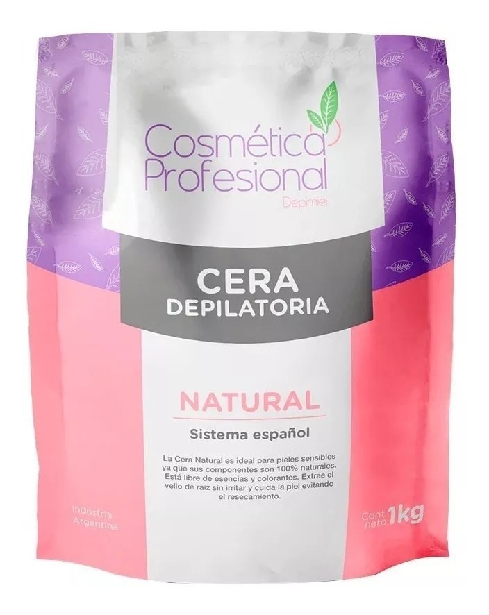 COSMETICA PROFESIONAL CERA NATURAL  X 1 KG.